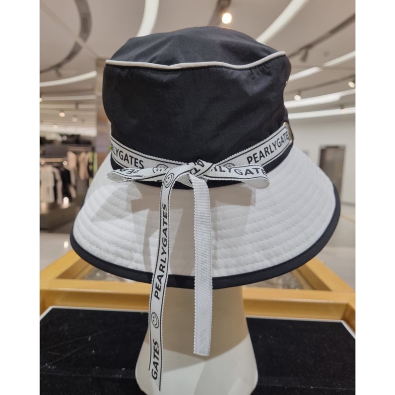 

Outdoor Hats Golf summer womens sunscreen bigbrimmed fisherman hat sweet ribbon bow 230203, Black