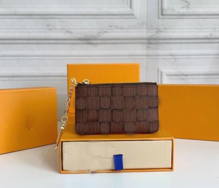 

Designer Wallets M58009 MINI POCHETTE ACCESSOIRES Iconic Fashion Mens Womens Pouch Evening Clutch Zippy Chain Wallet Coin Purse Ph KasBk, Brown flower