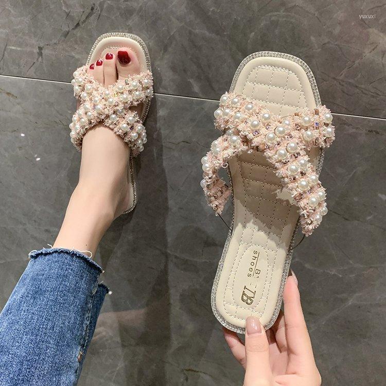

Slippers 2023 European And American Summer Women's Fashion Versatile Cross Sandals 3700, Note color