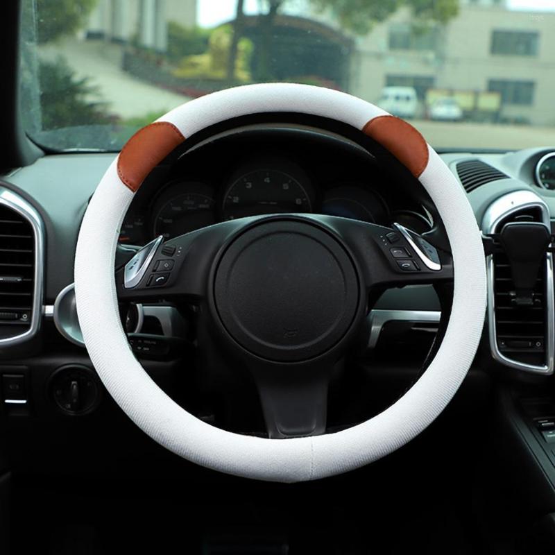 

Steering Wheel Covers Stylish Cover Abrasion-resistant Anti-scratch Anti-aging Sleeve Decorative
