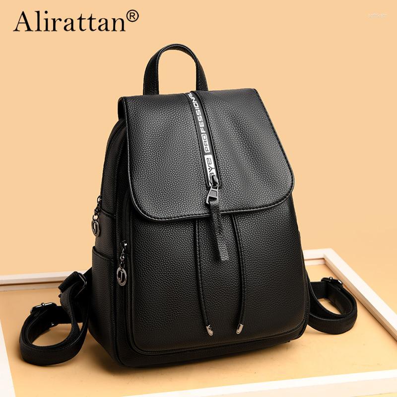 

Evening Bags Alirattan 2023 Women's Bag Casual Backpack Outdoor Crossbody Simple Commuter One For Women, Red