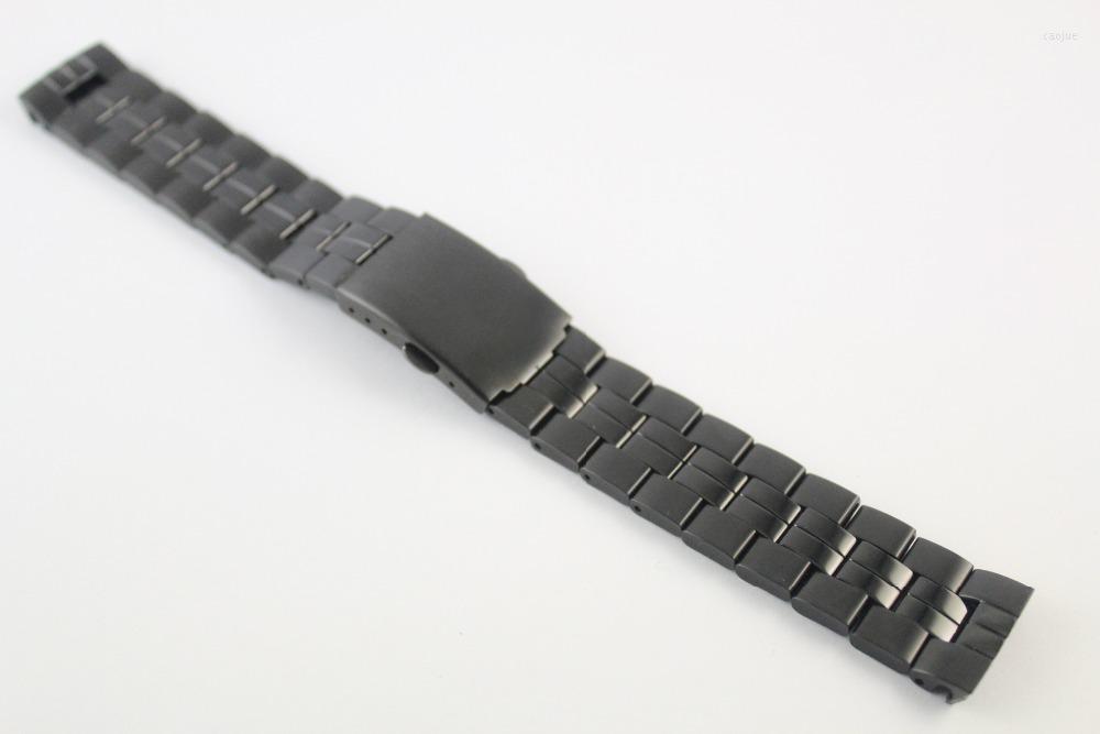 

Watch Bands 19mm T049417A T049407 T049410 Male Models Band Black Stainless Steel For T049