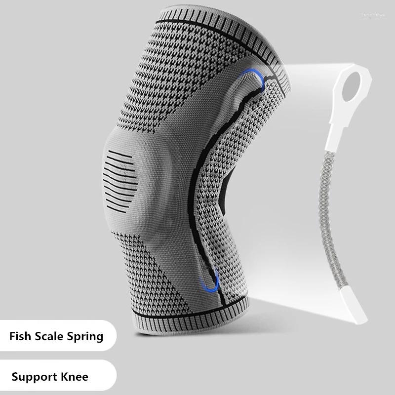 

Knee Pads 1 Piece Brace Knitted Compression Patella Supports For Sports Running Meniscus Tear Arthritis Joint Pain Relief, Red