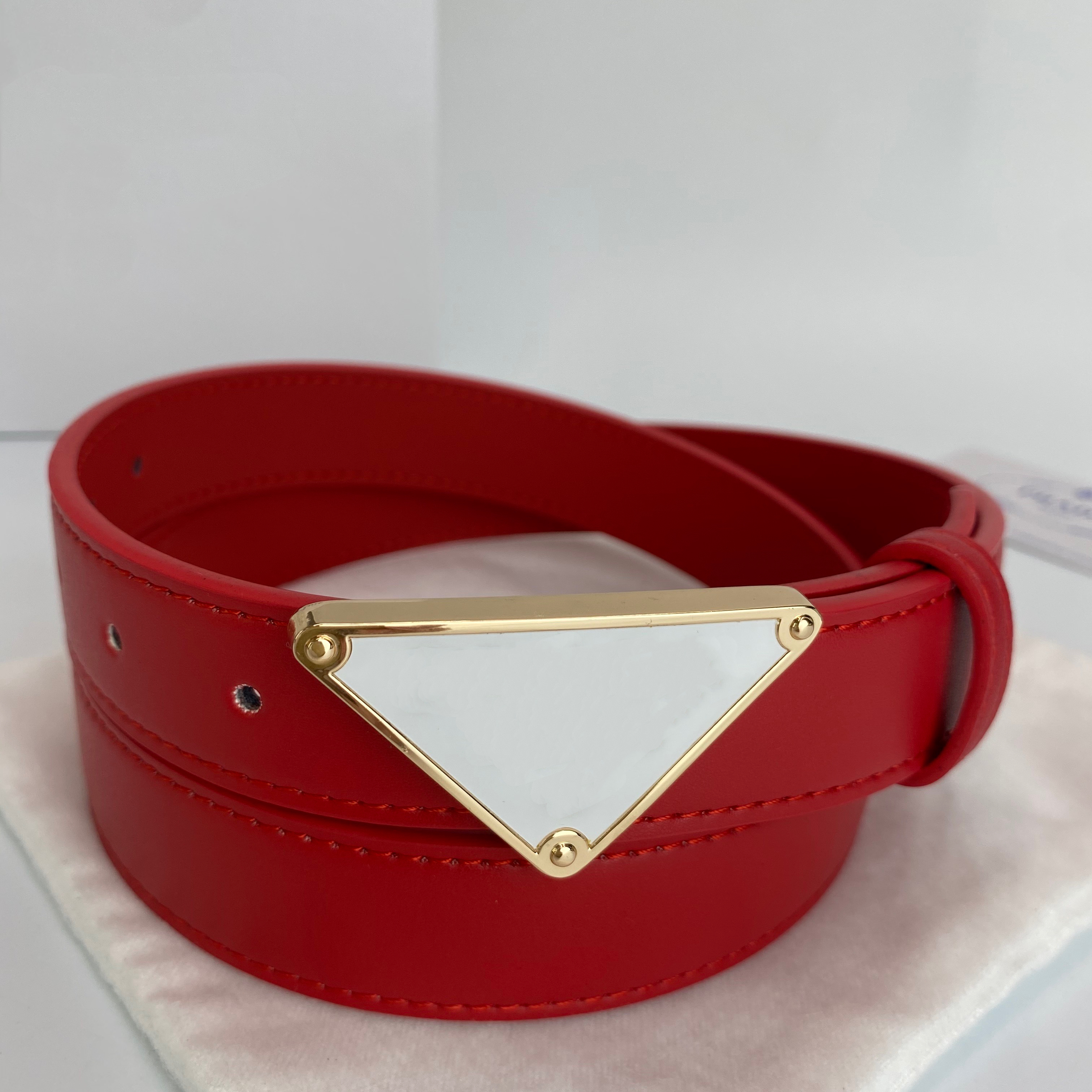 

Men belt designer belt luxury belt Fashion buckle genuine leather belt width 30 MM ceinture with case Gold silver metal triangle buckle belts for women designer belt, No case option