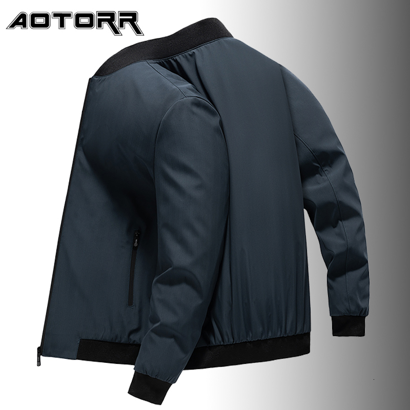 

Men' Jackets Mens Business Jacket Casual Stand Collar Bomber Coat Spring Autumn Outdoors Solid Color Slim Fit Baseball Jackets For Men 230203, Msl2323038darkgrey