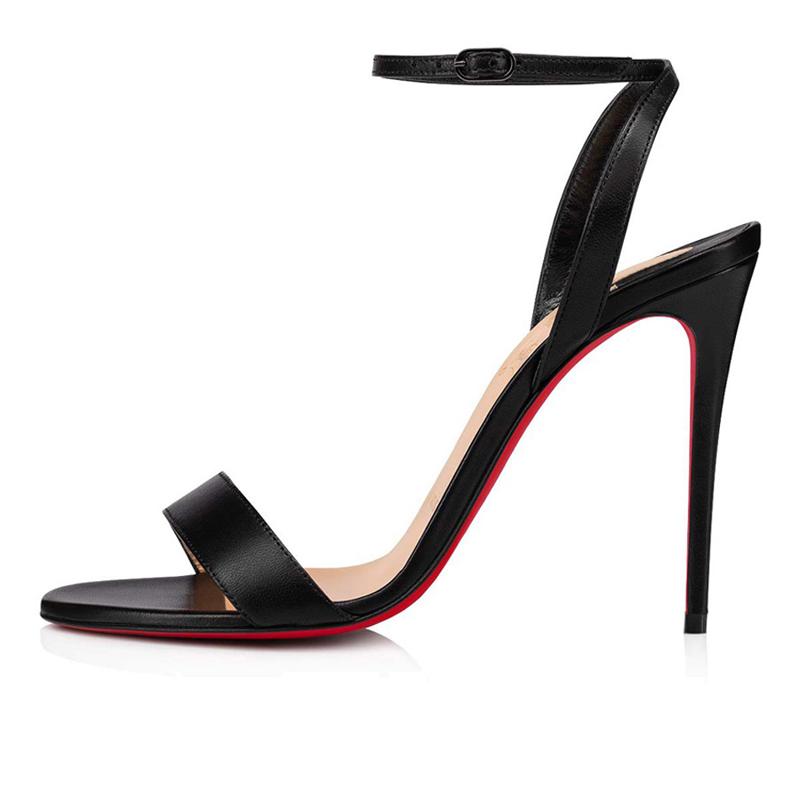 

With Box Designer Christians Louboutins Red -Bottoms Shoes Fashion Summer Womens ss Sandals Pumps Famous Loubigirl 100 Mm Paris Ladies Black Khaki Leather aHqq, #1