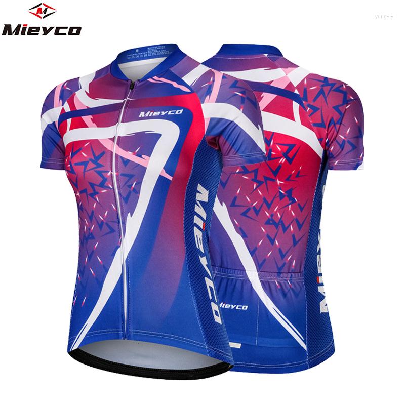 

Racing Jackets Summer Cycling Jersey Women Mountain Bike Spandex Uniforms Team MTB Bicycle Clothing Short Sleeves Wear Shirt, Purple