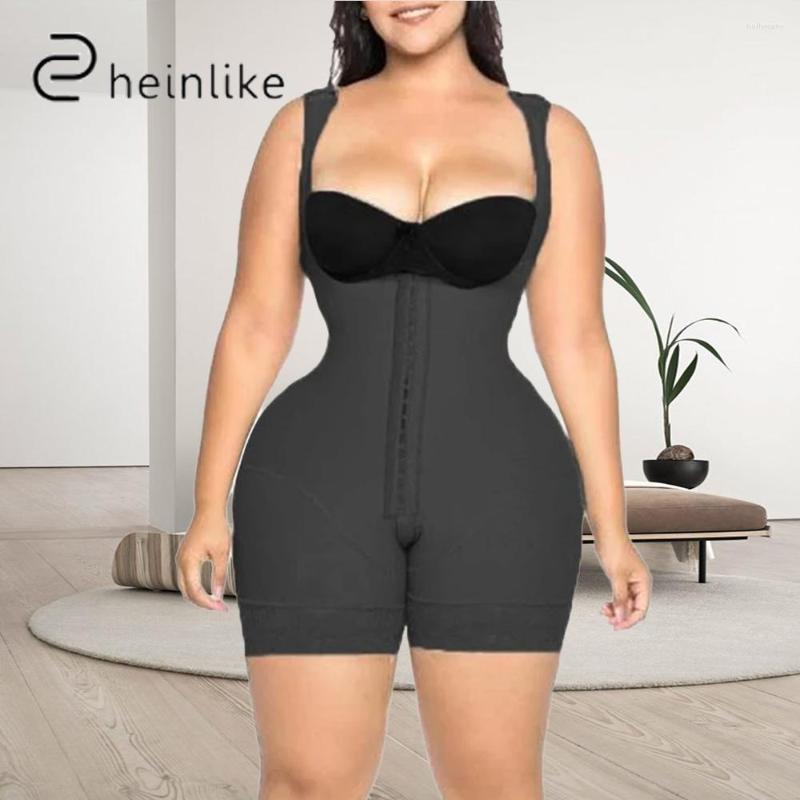 

Women' Shapers Gaine Amincissante Femme Open Bust Wide Straps Woman Shapewear PWomen Costoperative Post-partum BuLifter Elastic Hip, Black