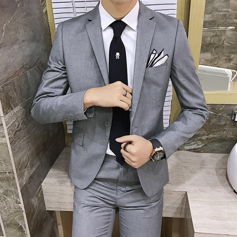 

Men's Suits 5XL Men's Wedding Solid Color Suit Dress 2023 Slim Business Luxury Classic Formal Tops, Black