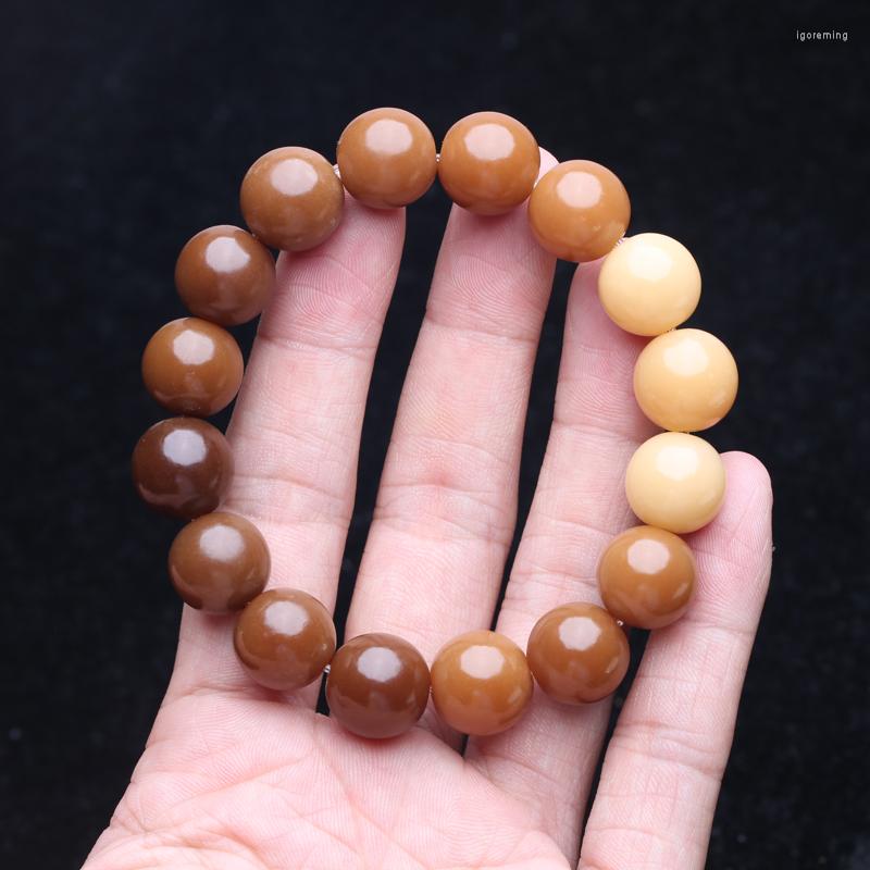 

Strand Natural Bodhi 12MM Green White Bracelet Ladies Universal