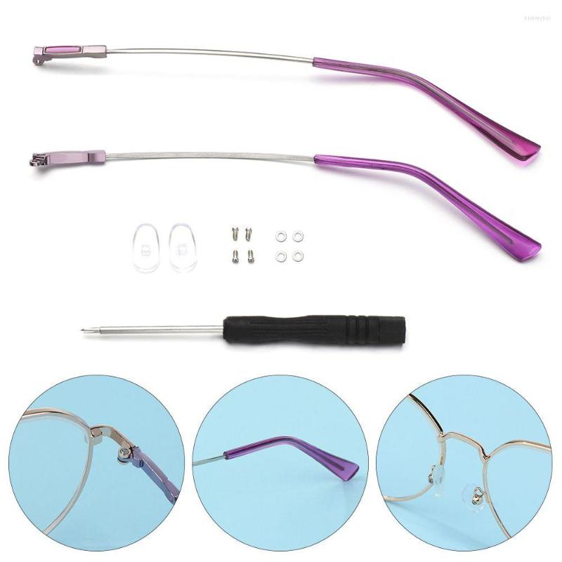 

Sunglasses Frames 1Pair Universal Glasses Arm Metal Anti-Slip Spectacle Frame Eyeglasses Replacement Leg Eyewear Repair Accessories
