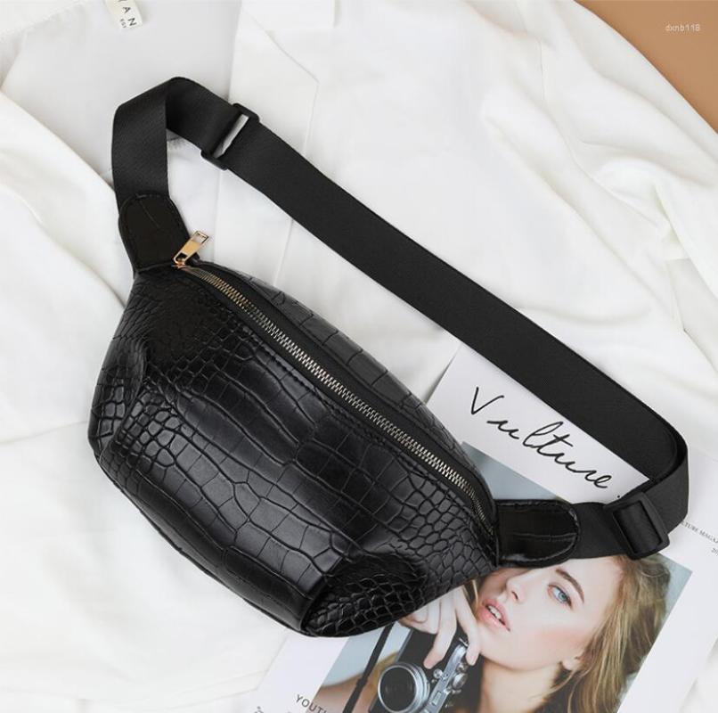 

School Bags 2023 Waist Bag Belt Chest Packs PU Fanny Pack Hip Bum Male Travel, Ed7381-3