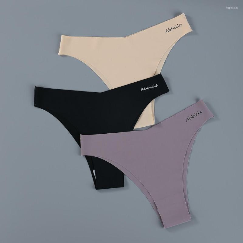 

Women's Panties Seamless Panty Set Underwear Female Comfort Intimates Thong Fashion Ladies Low-Rise Briefs Women Sexy T Back, Black