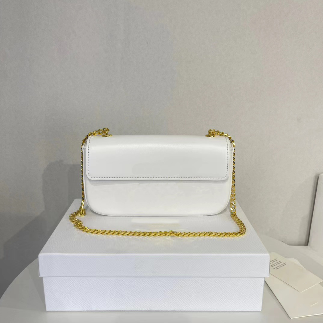 

Classic Original high-quality luxury designer bag CE TRIOMPHE shoulder bags totes chain handbags purse free ship, White flower #9919