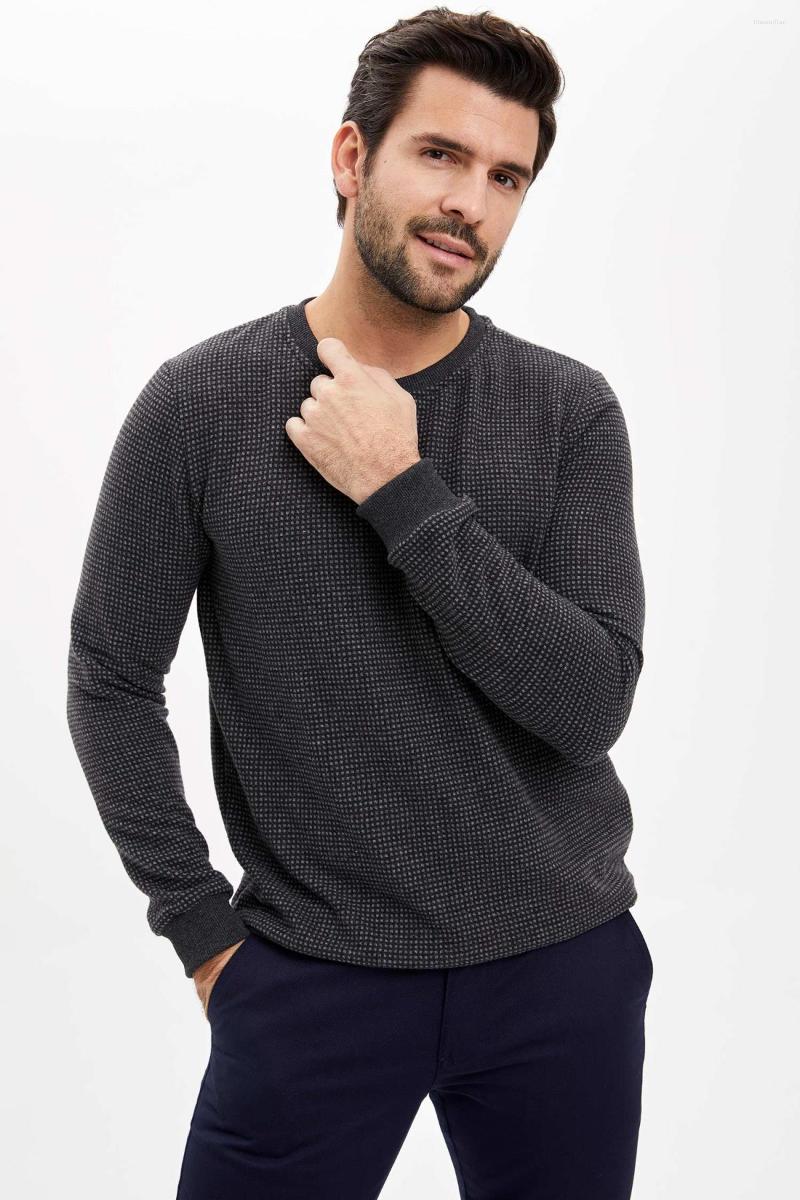 

Men's Hoodies DeFacto Man Sweat Shirt-R0474AZ19WN, Anthracite