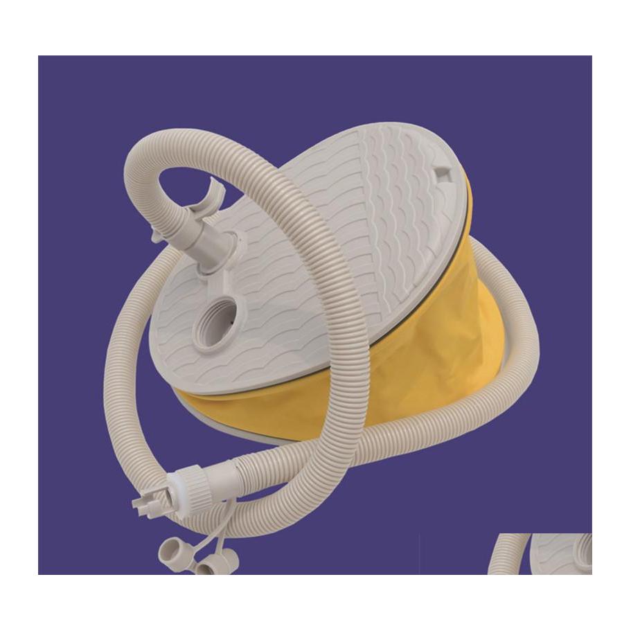 

Rafts/Inflatable Boats High Pressure Foot Air Pump For Inflatable Inflator Rubber Dinghy Pumps Drop Delivery Sports Outdoors Water Pa Dhlau