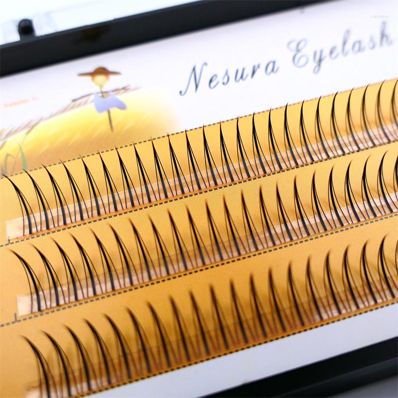 

False Eyelashes A/M Shaped Lashes Professional Makeup Individual Cluster Fans Natural Fluffy 3D Mink Eyelash Extension