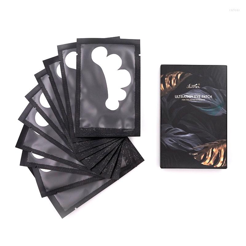 

False Eyelashes Funmix 10Pack/box Thin Eye Pads For Eyelash Extension Patches Tips Sticker Wraps Cosmetic Tools