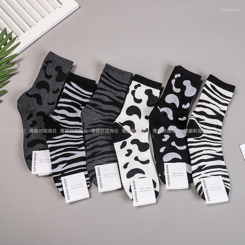 

Women Socks Cartoon Woman Sock Zebra Pattern Cotton For Colorful Style Ladies High Sweet Sox Female Trendy Spring Autumn Sokken, Sss-1
