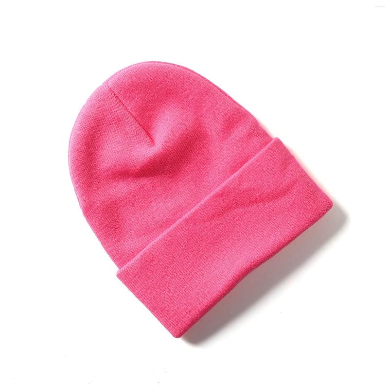 

Berets Winter Fashion Solid Color Casual Warm Hat Gray, White