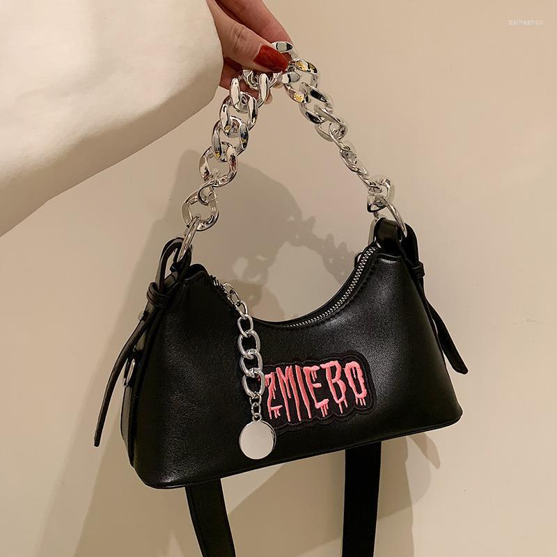 

Evening Bags Fashionable Bolsos Para Mujer Women's Retro Fashion Chain One Shoulder Messenger Bag Spice Girl Y2k Exquisite In Handbag, Green