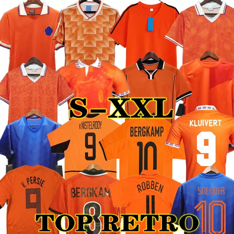 

Gullit 1988 Retro Netherland Soccer Jerseys 2012 Van Basten 2010 2000 2002 1998 1994 90 92 Holland vintage football shirts Classic 1996 Rijk, Image