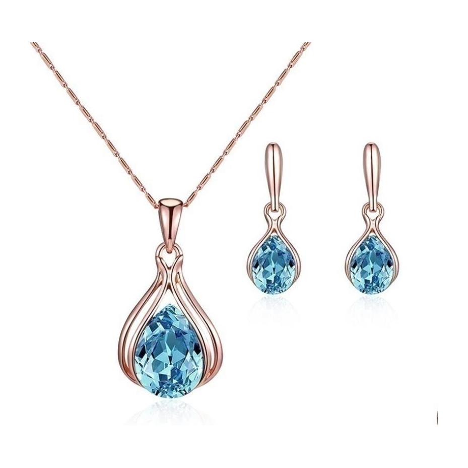 

Earrings Necklace Fashion Gold Color Earring Jewelry Sets Wedding Beads Crystal Bridal African Necklaces Set Drop Delivery Otrlh, Customize