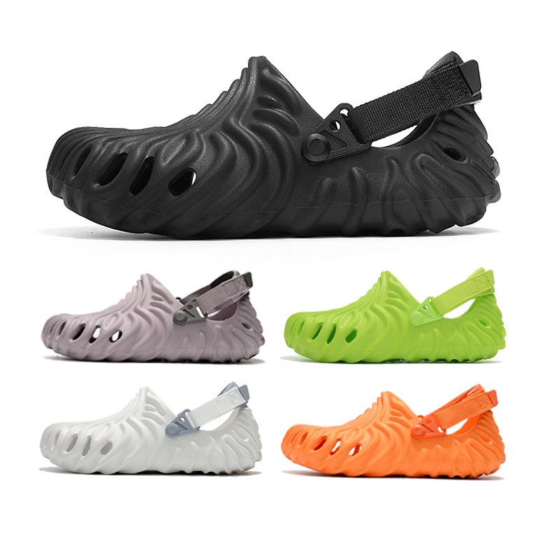 

Pollex croc mens sandals designer slippers fashion Waterproof Solid color slides women fingerprint slide outdoor running sandal size 35-46