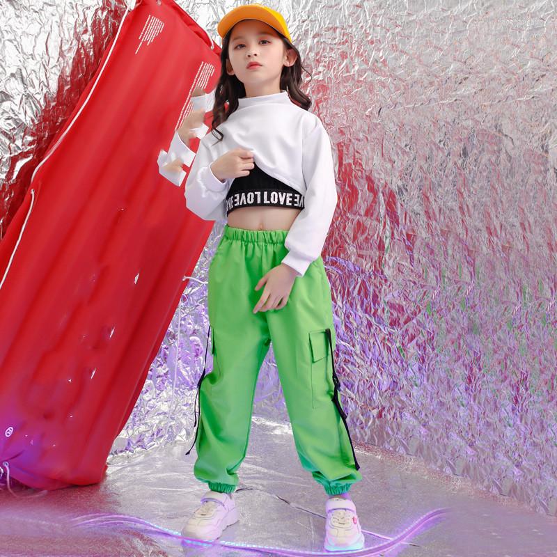 

Clothing Sets Girls Boutique Outfits Set 4 6 8 10 12 14 16 18 Years Hip Hop Street Dance Costumes Kids Jazz Clothes For 130 140 150, Set 1