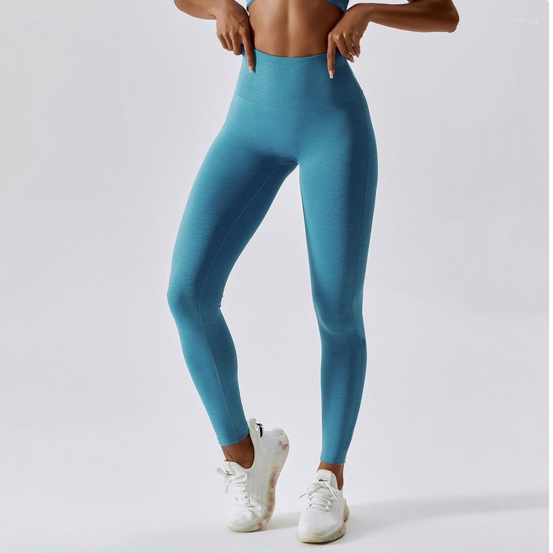 

Active Pants Yoga Women's High Waist Tight Quick Dry Nude Fitness Running Sports Leggings Sport Women Push Up, Green