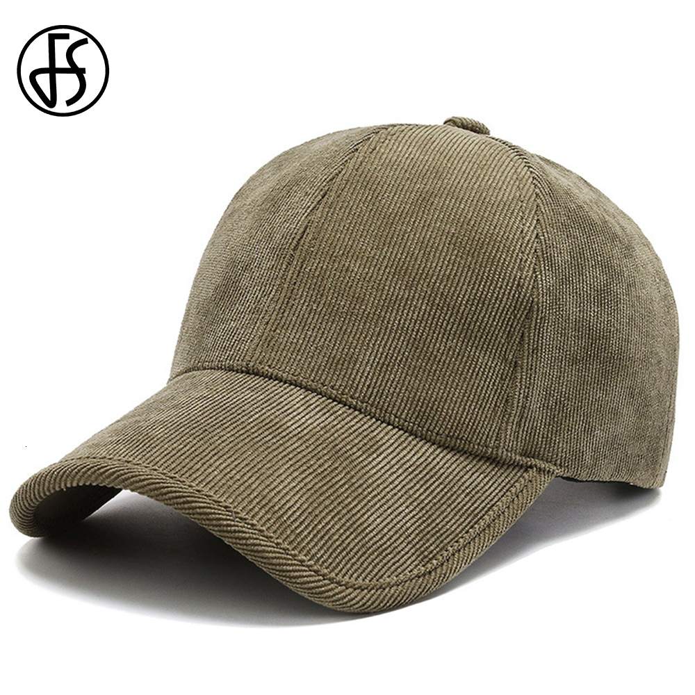 

Ball Caps FS Trendy Army Green Corduroy Baseball Cap For Men Women High Quality Solid Color Hip Hop Bone Trucker Hat 230203, Gray baseball cap