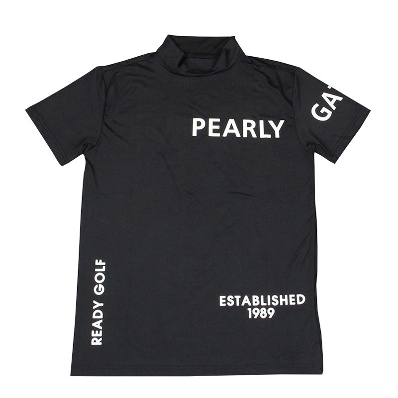 

Outdoor TShirts Mens Polo Quick Dry Performance Short Sleeve Fashion Jersey Golf Breathable Fabric 230203, Black