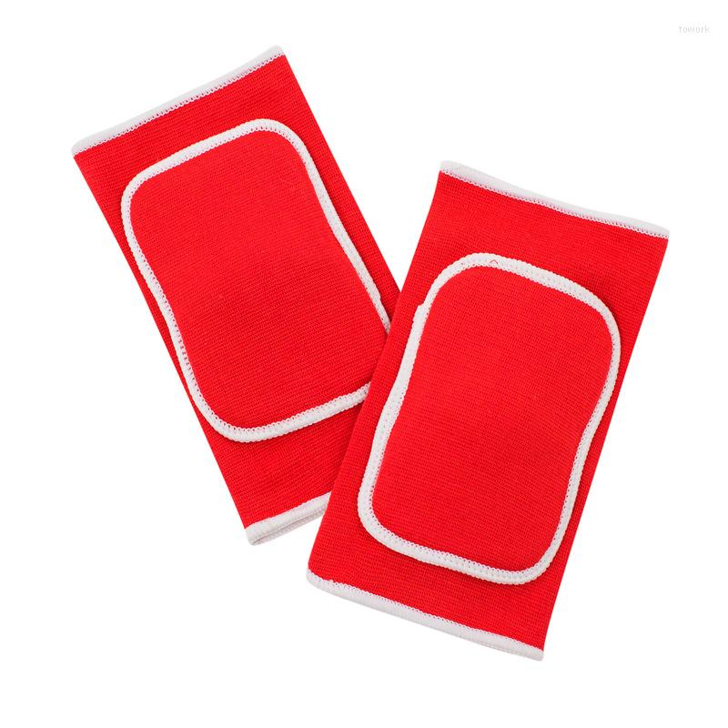 

Knee Pads Outdoor Activity Protection High-elastic Dancing Foam Pad -proof Protective Cover For Adults And Children, Red