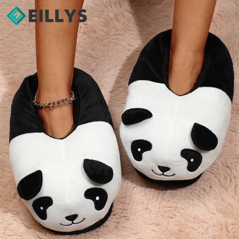 

Slippers Cute Warm House Shoes Women Crocodile Plush Cotton Toe Shape Slides Male Female Home Indoor