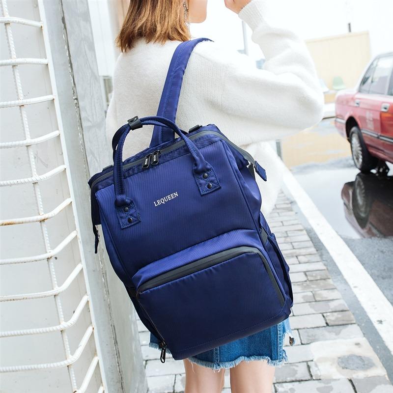 

Diaper Bags Fashion Bag Waterproof Maternity Backpack For Mom Nappy Baby Large Capacity Travel Mummy Nursing, Black