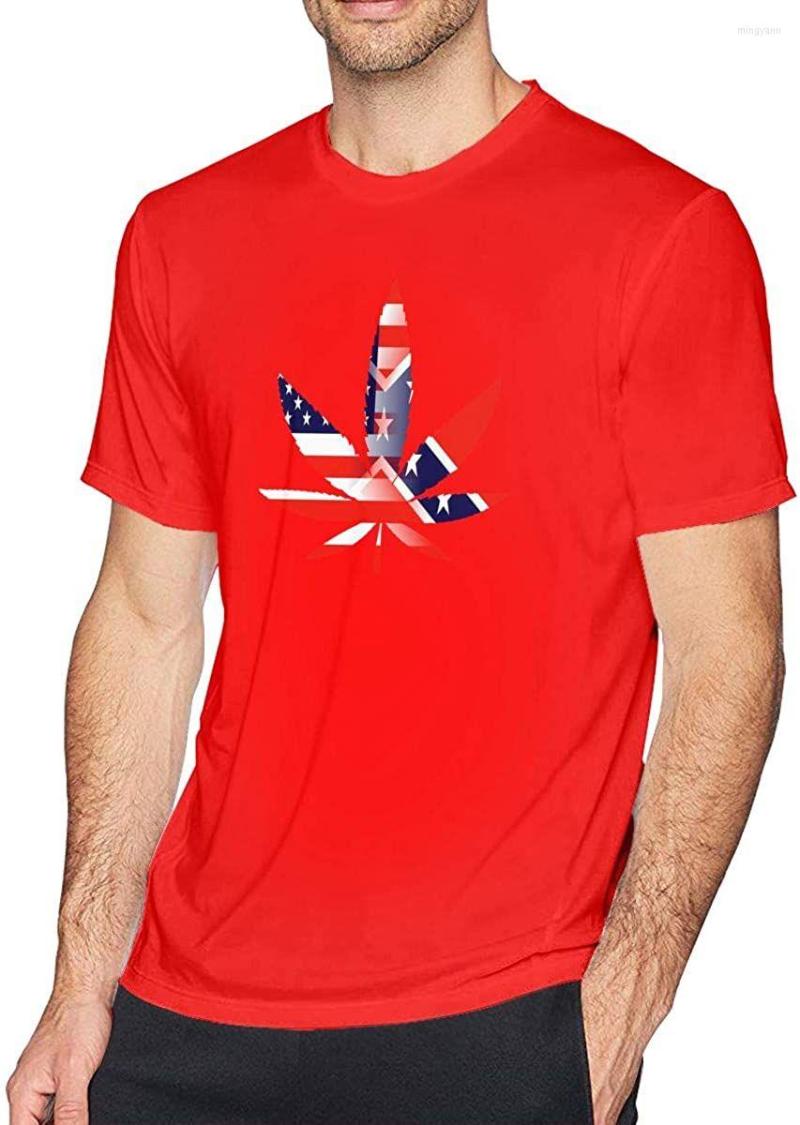 

Men's T Shirts -American Flag Short Sleeve Tees Arrivals Summer 2023 Cool TShirts Breathable All Cotton T-Shirt, Red