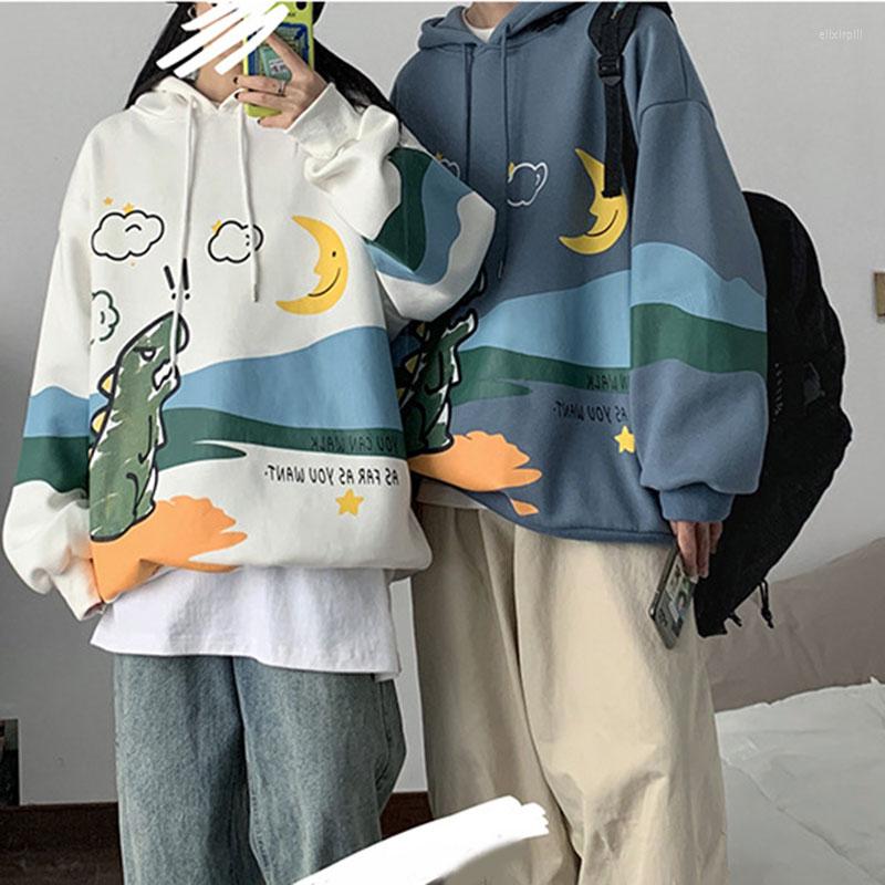 

Men's Hoodies Fashion Animal Print Sweatshirt Hoodie Loose Casual Coat For Men JL, Black