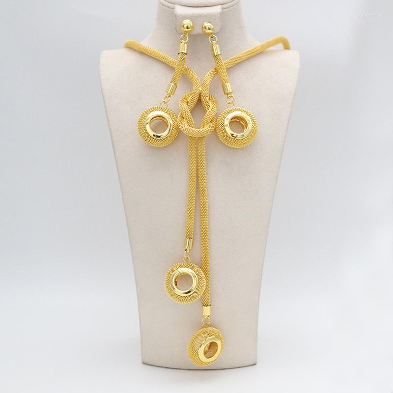 

Necklace Earrings Set Ethiopian 24K Beads Oval Bridal Jewelry Hairpin Bracelet Ring Gift Wedding For Women, Picture shown