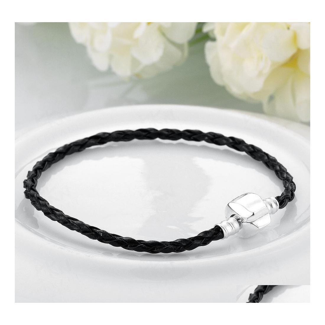 

Charm Bracelets 925 Sterling Sier Bracelet Snake Chain Charms Beads Jewelry Vipjewel Drop Delivery Dhujp