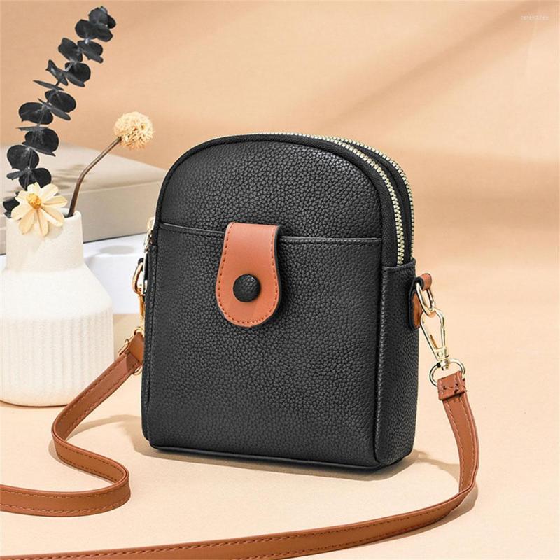 

Evening Bags Women's Bag 2023 Trend Women Shoulder Messenger Mobile Phone Cases Pu Leather Wallets Purse Small Cell, Phone purse 3