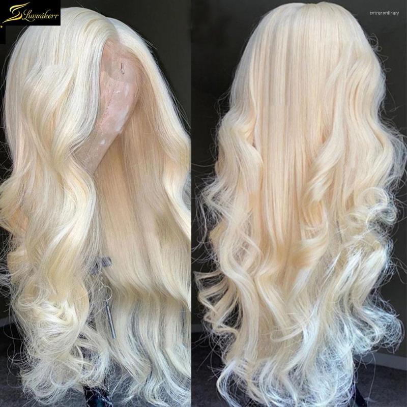 

Honey Blonde Deep Part Body Wave HD Transparent Human Hair Wigs For Women Remy Preplucked 13X6 Lace Front Wig Brazilian Full, Picture shown