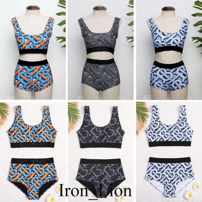 

Designer Intimates Luxury Ladies Summer Beach Swimming 2 Pieces Bikini Underwear Swimwear Womens Swimsuit Sexy Bathing Suits Sexy One-piece Swimsuits, Color 2