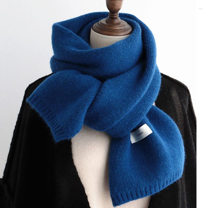 

Scarves 2023 Fashion Scarf Women Luxury Women's In Winter Warm Knitted Scarved For Female Male Houndstooth Shawl Echarpe