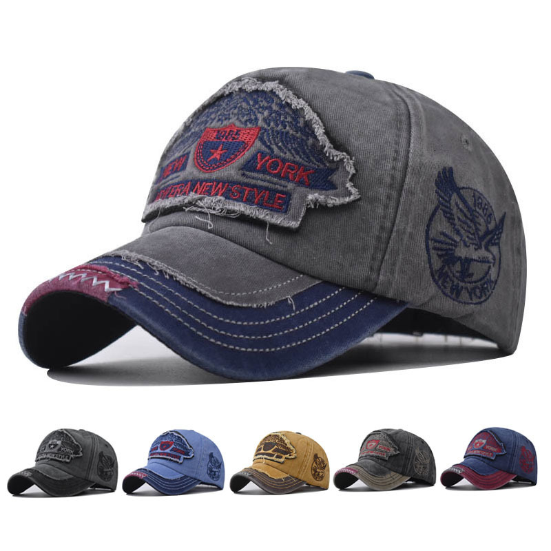 

Ball Caps Retro Washed Cotton Baseball Embroidery Letter Mens Women Hats For Men Casquette Sport Hombre Hat 230203
