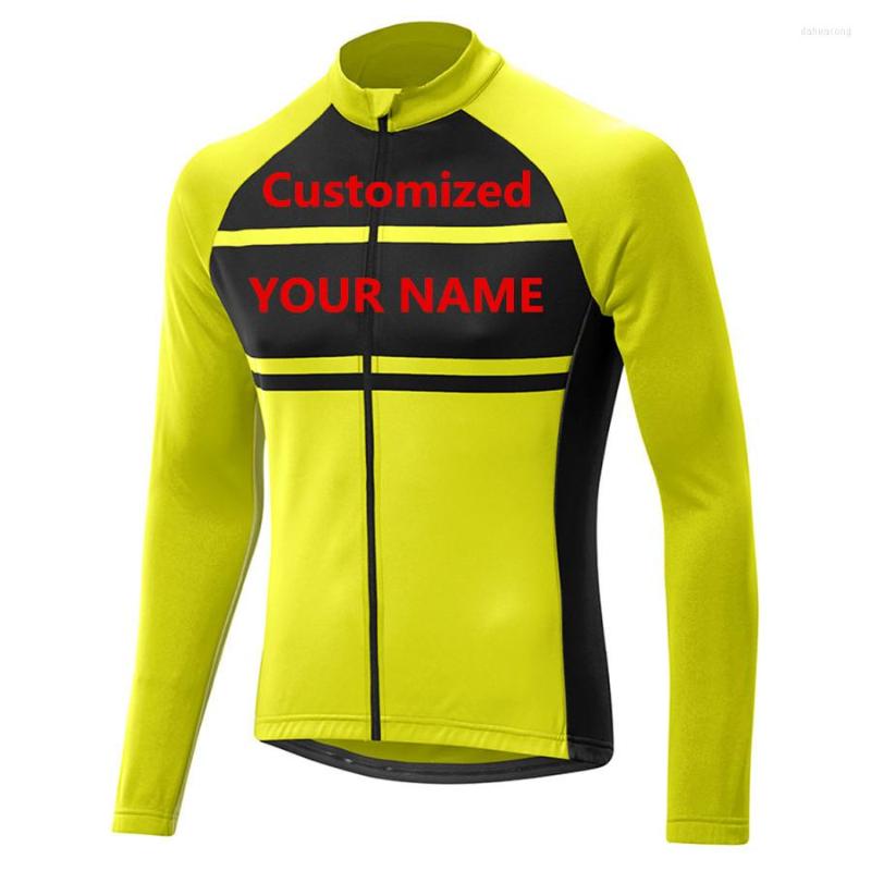 

Racing Jackets Cycling Jersey Winter Customized Long Sleeve Thermal Fleece Bicycle Outdoor Bike Clothes Chaqueta Ciclismo Invierno
