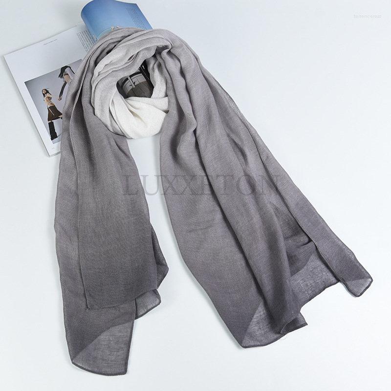 

Scarves Solid Cotton Jersey Hijabs For Woman Plain Long Shawl Muslim Women Hijab Turban Islamic Headscarf