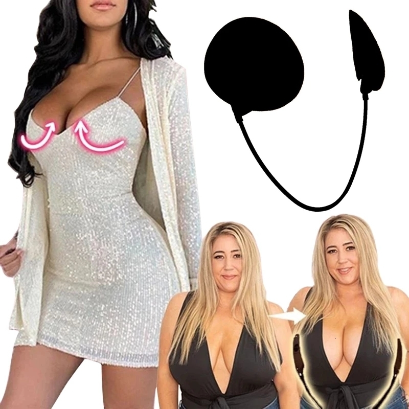 

Breast Pad Summer Thin Gather Nipple Patch Underwear Accessories Deep Plunge Bra Kit Push-up Frontless Bra Backless Strapless Bra For Dress 230203