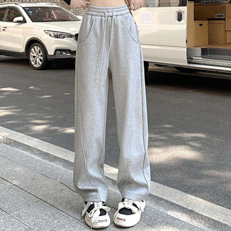 

Women's Pants Women's High Street Sports And Leisure Slacks With Knickers, Black