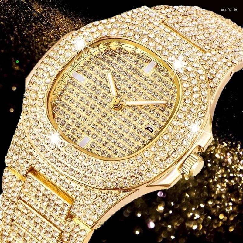 

Wristwatches Fashion Crystal Full Steel Women Watches Ladies Wristwatch Quartz Woman Feminino Relogio Reloj Hombre Montre Femme Zegarek, Bracelet