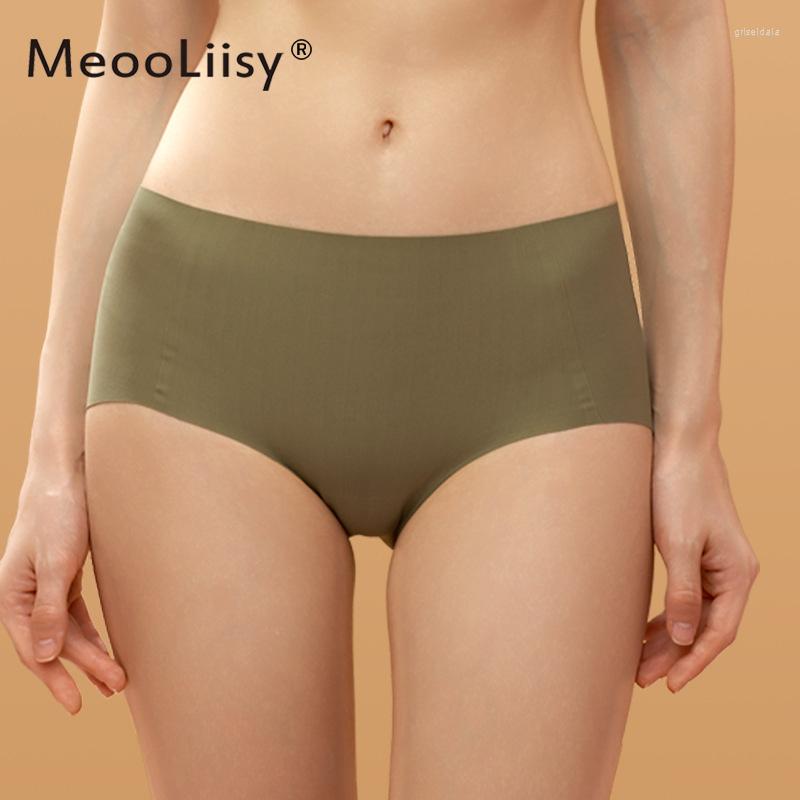 

Women's Panties MeooLiisy Seamless For Women Mid Rise Sexy Underwear Breathable Women's Lingerie Femme Intimates, Beige